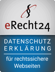 Datenschutzerklärung für Webseite von eRecht24.de